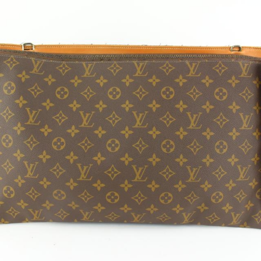 LOUIS VUITTON RARE VINTAGE MONOGRAM GARMENT BAG INSERT POUCH 6LZ1209